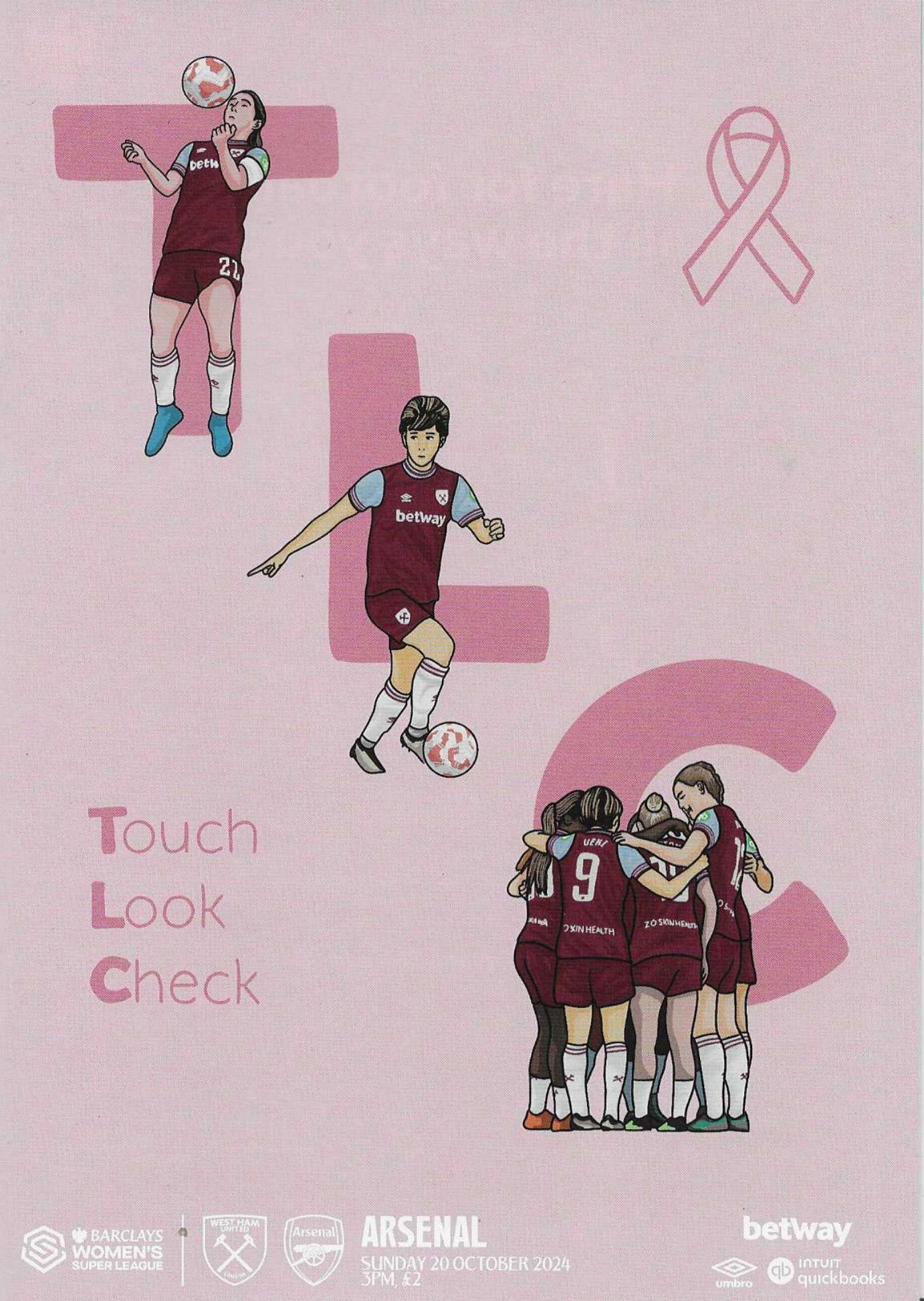 WEST HAM WOMEN v ARSENAL 2024/25